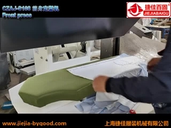 Mesin pres depan kemeja bertekanan tinggi bebas kerut