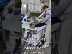 Pengerjaan press sleeve blazer