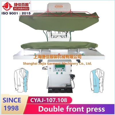 1.5KW 0.75KW Steam Commercial Ironing Press Untuk Pakaian