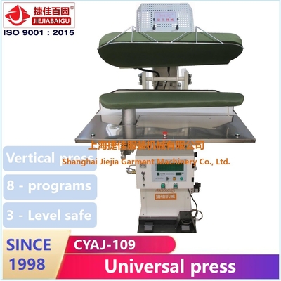 PLC Universal Vertikal Mesin Press Uap Sistem Pemanas Kering