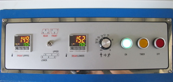 Pneumatic Fusing Shirt Ironing Machine Digital Controller 380V 600 900 1200