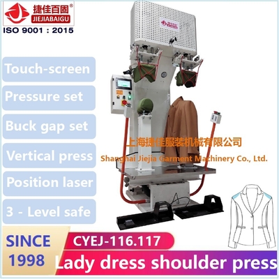 Peralatan Setrika Uap Vertikal Bahu Ganda Untuk Lady PU Blazer Jacket Dress