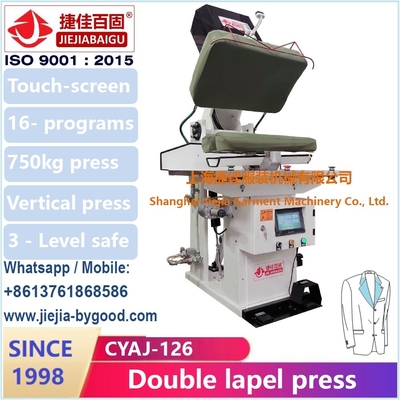 Arm Hole LED PLC Seam Pressing Machine / Peralatan Setrika Suit Dress