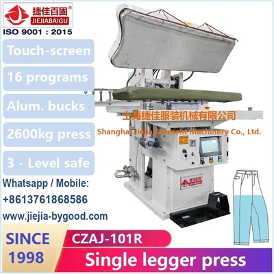 Celana jeans denim Steam Industrial Trouser Pressing Machine legger