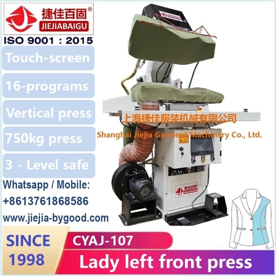 Shanghai Jiejiabaigu Factory 1998 Full Range Garment Ironing Machine lady dress depan