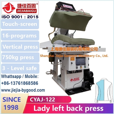 Shanghai Jiejiabaigu Factory 1998 Full Range Garment Ironing Machine lady dress depan