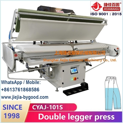 Celana double leggers Mesin Pencet vertikal tekan layar sentuh rangka