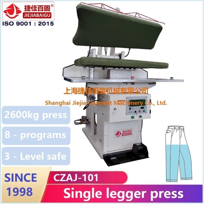 Layar Sentuh PLC Pants Steam Press Machine 0.75KW 220V