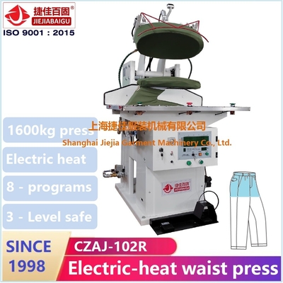 Mesin Press Celana Bebas Kerut Tekanan Tinggi Uap 1.7KW