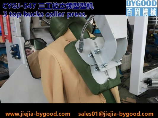Mesin Press Kain Jaket Layar Sentuh Vertikal 1.5KW
