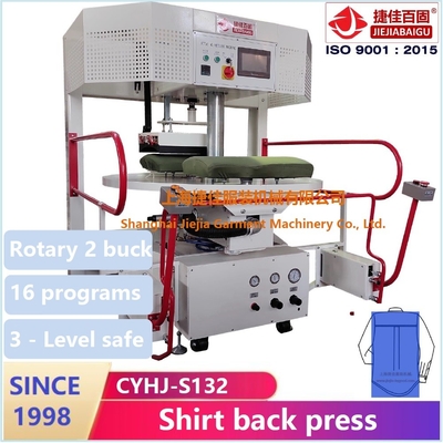 Mesin pres baju untuk shift putar belakang badan dan mesin press vertikal CYHJ-S132 mesin setrika baju