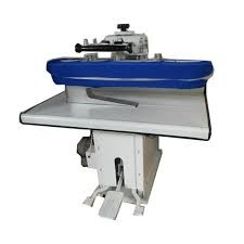 Pakaian 0.4-0.6MPa Otomatis Laundry Steam Press Besi Gunting Mesin Tutup