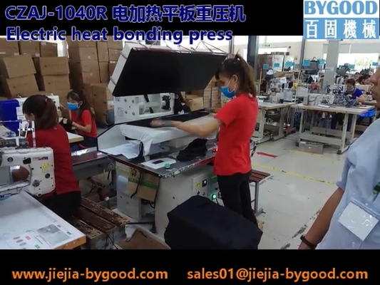 Mesin Press jahitan segel non jahit Otomatis LED PLC