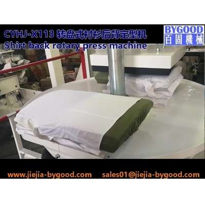 Mesin pres baju untuk shift putar belakang badan dan mesin press vertikal CYHJ-S132 mesin setrika baju