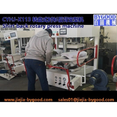 Mesin pres baju untuk shift putar belakang badan dan mesin press vertikal CYHJ-S132 mesin setrika baju