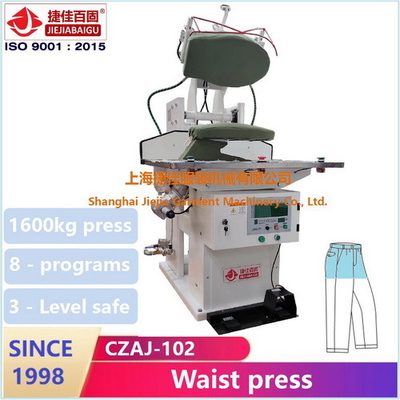 Setrika Uap Celana Mesin Press Uap LED Kontrol PLC Untuk Celana Celana Legger 220V
