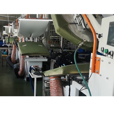 Mesin Press Uap Otomatis T Shirt Vertikal Dengan Layar Sentuh PLC 50HZ