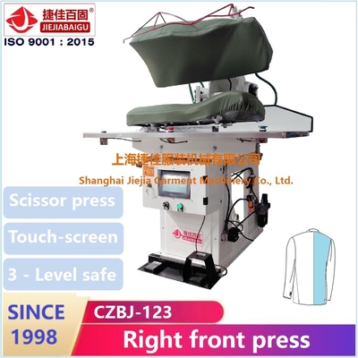 Jaket Komersial Laundry Press Untuk Kembali Jenis Valve Blazer Suit Mesin Press Setrika