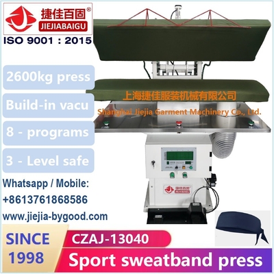 220V PLC Sport sweater belt Mesin Press Sistem Pemanas Uap Pant Legger Press