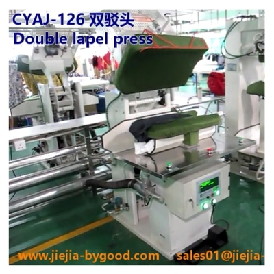 Mesin Press Baju Otomatis Kanan Belakang Mesin Press Jaket PU