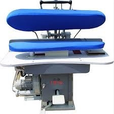 0.75KW Garment Pressing Machine Scissor Close Otomatis LED PLC