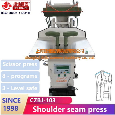 Mesin Press Linen Komersial Uap 1500 Watt Auto PLC