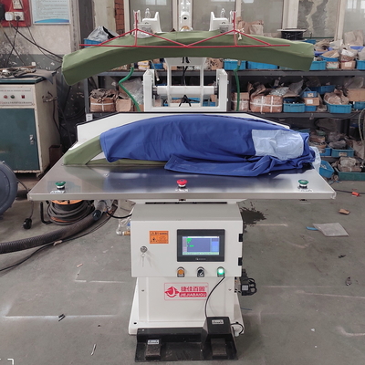 Mesin Setrika Pakaian Industri Otomatis Steam Trouser Press Machine Vacuum Pump