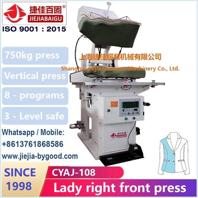 220V Lady Jacket Suit Dress Menekan Mesin Dengan Ruang Pemanas Uap blazer suit suit press machine